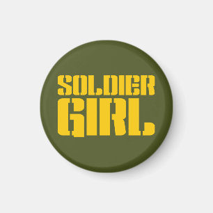 SOLDIER GIRL MAGNEET