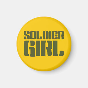 SOLDIER GIRL MAGNEET