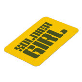 SOLDIER GIRL MAGNEET (Linkerzijde)