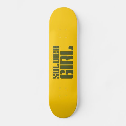 SOLDIER GIRL PERSOONLIJK SKATEBOARD (Voorkant)