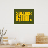 SOLDIER GIRL POSTER (Keuken)