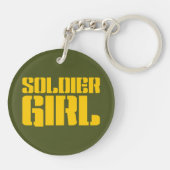 SOLDIER GIRL SLEUTELHANGER (Achterkant)