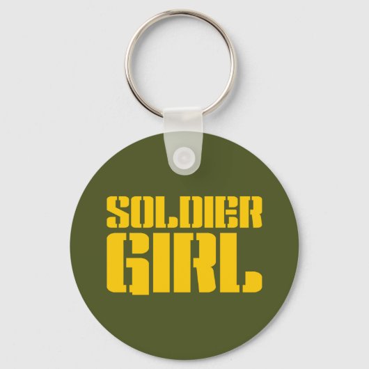 SOLDIER GIRL SLEUTELHANGER (Voorkant)
