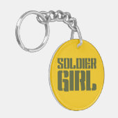 SOLDIER GIRL SLEUTELHANGER (Voorkant Links)