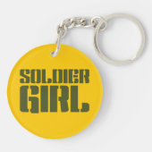 SOLDIER GIRL SLEUTELHANGER (Achterkant)
