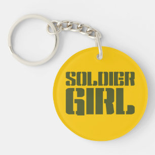 SOLDIER GIRL SLEUTELHANGER