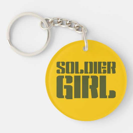 SOLDIER GIRL SLEUTELHANGER (Voorkant)