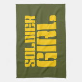 SOLDIER GIRL THEEDOEK (Verticaal)