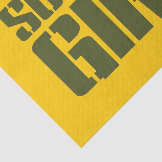 SOLDIER GIRL TISSUEPAPIER (Detail)