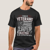 Soldier Honor Duty America Indiensttreding is niet T-shirt (Voorkant)