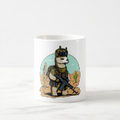 Soldier Horse Army Military Horse Koffiemok (Center)