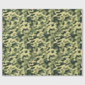 Soldier Joe GI Camouflage Party Cadeaupapier (Vlak)