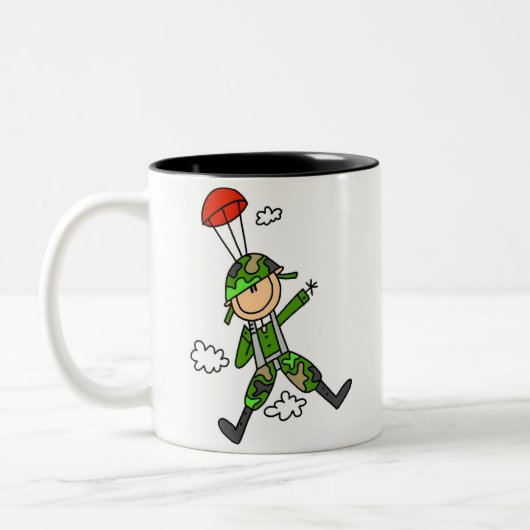 Soldier Jumper Tweekleurige Koffiemok (Links)