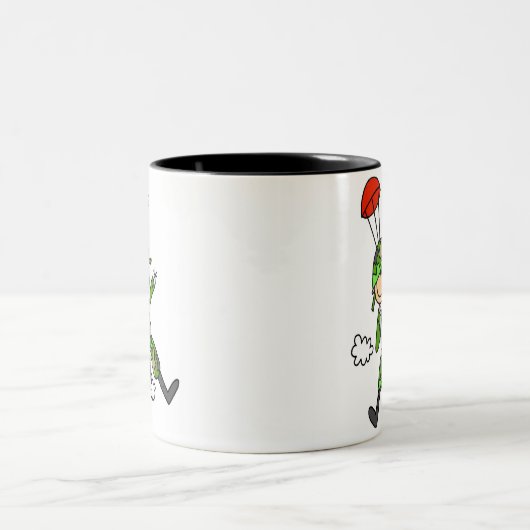 Soldier Jumper Tweekleurige Koffiemok (Center)