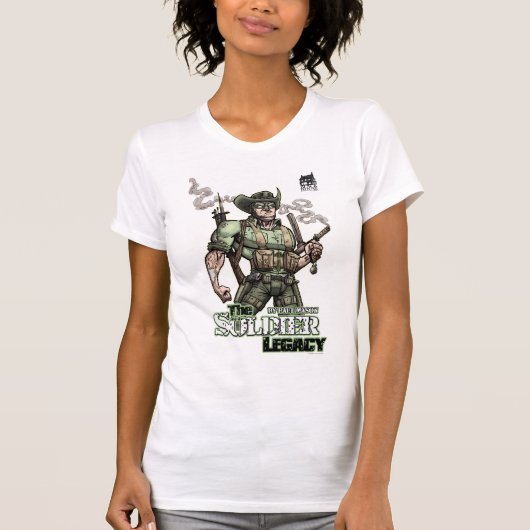 "Soldier Legacy" Hero Pose Shirt (Voorkant)