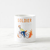 SOLDIER Leuk Fiets Rijden Fietser Grappig Koffiemok (Center)