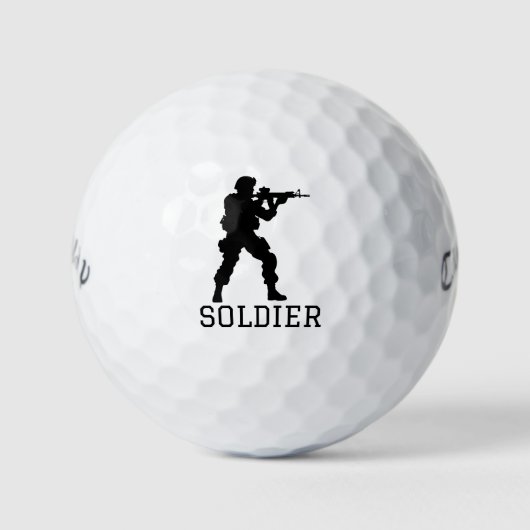 SOLDIER Military Golf Gifts! Golfballen (Voorkant)