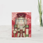 Soldier Nutcracker Photo Folded Note Card Notitiekaartje (Voorkant)
