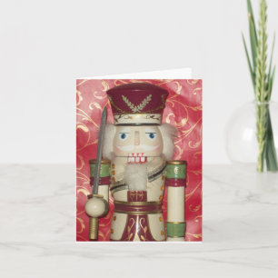 Soldier Nutcracker Photo Folded Note Card Notitiekaartje