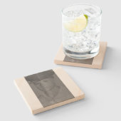 Soldier of Burma Stenen Onderzetter (Zijkant)