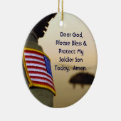 Soldier Prayer Ornament Son (Rechts)