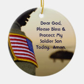 Soldier Prayer Ornament Son (Voorkant)