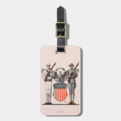 Soldier, Sailor en US Shield Bagagelabel (Voorkant verticaal)