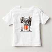 Soldier, Sailor en US Shield Kinder Shirts (Voorkant)