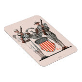 Soldier, Sailor en US Shield Magneet (Rechterzijde)