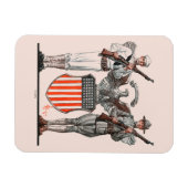 Soldier, Sailor en US Shield Magneet (Horizontaal)