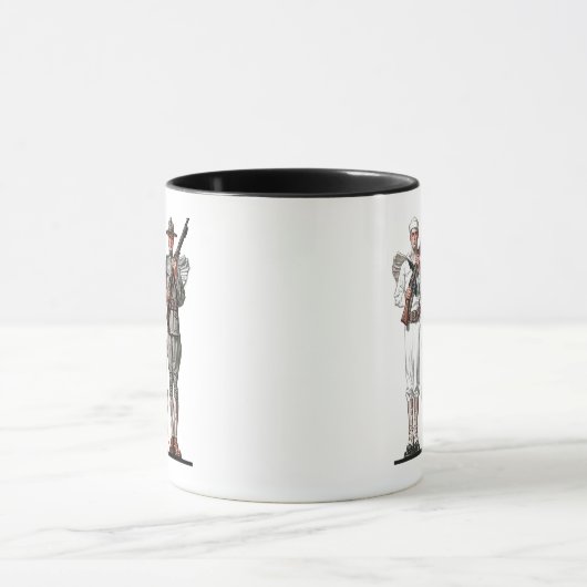 Soldier, Sailor en US Shield Mok (Midden)