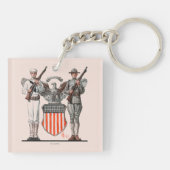 Soldier, Sailor en US Shield Sleutelhanger (Achterkant)