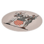 Soldier, Sailor en US Shield Snijplank (Hoek)