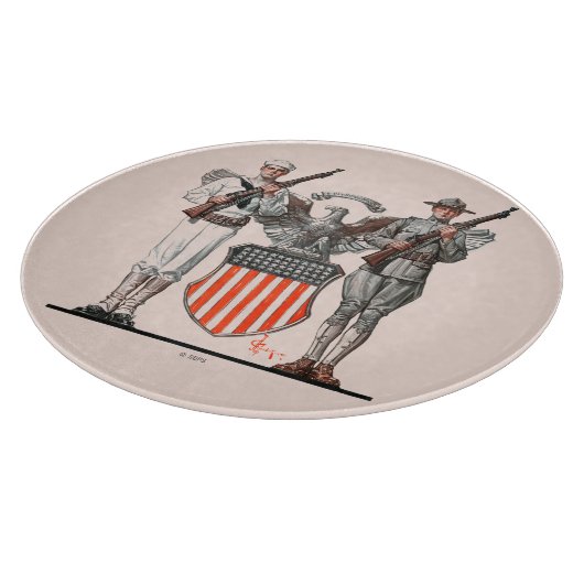 Soldier, Sailor en US Shield Snijplank (Hoek)