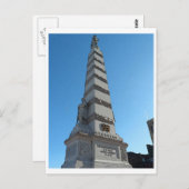 Soldier Sailor Monuement Briefkaart (Voorkant / Achterkant)