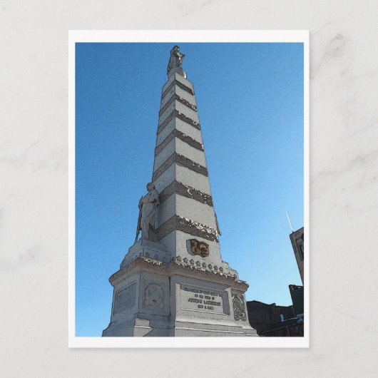 Soldier Sailor Monuement Briefkaart (Voorkant)