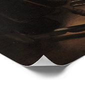 Soldier Smoking - Frans van Mieris Fine Art Poster (Hoek)