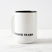 SOLDIER TEARS Coffee Mok (Voorkant links)