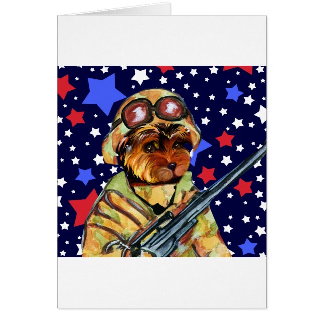 SOLDIER YORKIE POO (Voorkant)