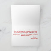 Soldier's Holiday Greeting Feestdagen Kaart (Binnen)