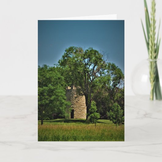 "Soldiers Memorial Park" Pasen kaart (Voorkant)