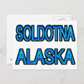 Soldotna Alaska Briefkaart (Voorkant / Achterkant)