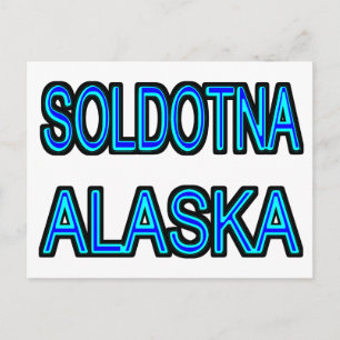 Soldotna Alaska Briefkaart
