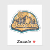 Soldotna, Alaska Sticker (Vel)