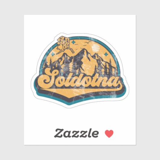 Soldotna, Alaska Sticker (Vel)
