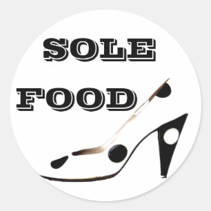 "Sole Food" schoen fanatieke stickers