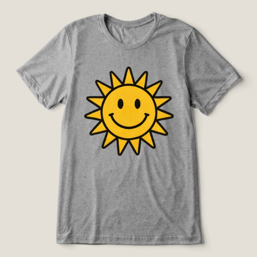 Sole Grin Tri-Blend Shirt (Design voorkant)