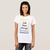 Sole Mare Vacanze T-shirt (Voorkant volledig)