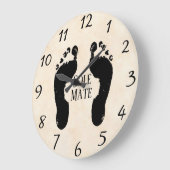Sole Mate Wall Clock Grote Klok (Hoek)