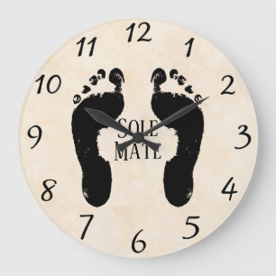 Sole Mate Wall Clock Grote Klok